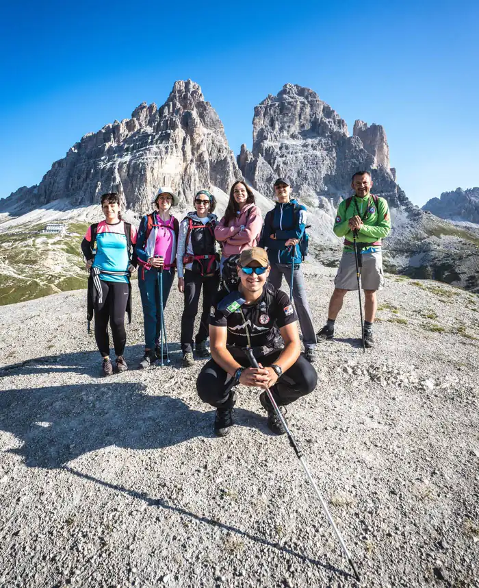 BERG hikers in the mountains